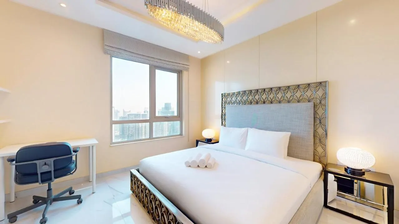 شقة The Residences 7 - Elegant Two Bed With City View دبي الإمارات العربية المتحدة