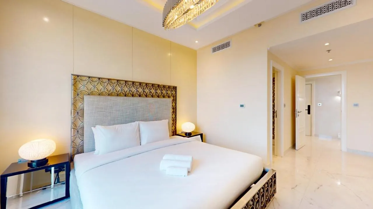 The Residences 7 - Elegant Two Bed With City View دبي شقة